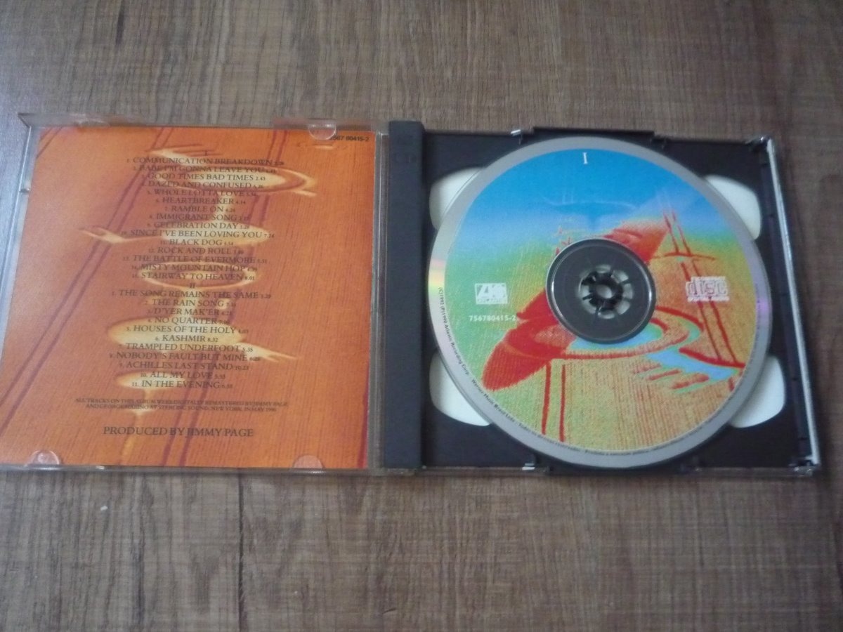 Led Zeppelin - Remasters Song Remains The Same 2 Cds Duplos | Mercado Livre