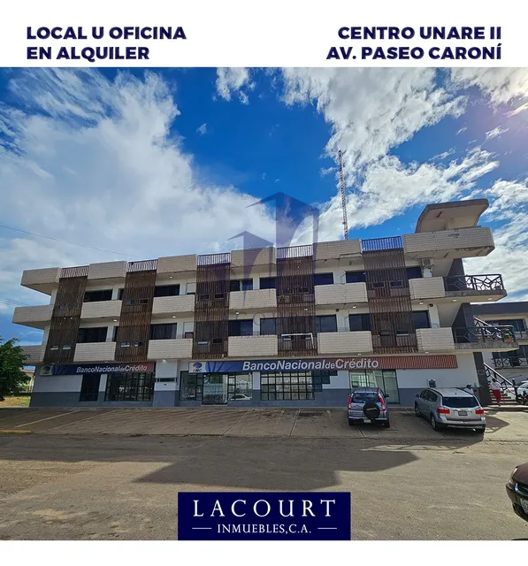 En Alquiler. Oficina O Local En Excelente Ubicación - Centro De Unare Ii - Av. Paseo Caroní #al