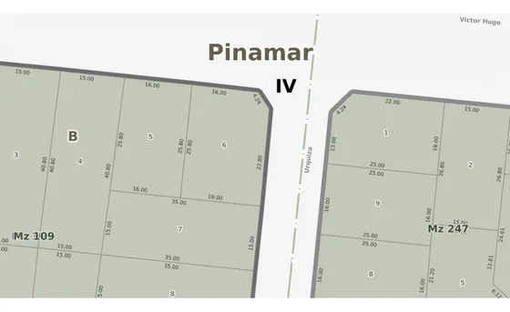 Lote Multifamiliar Sobre Av. Víctor Hugo- Ostende Apto Todos Los Usos