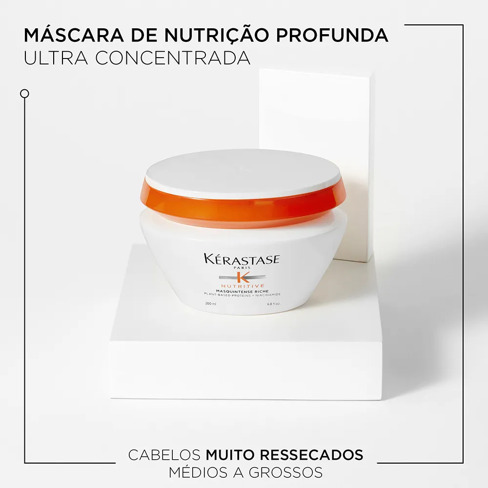 Máscara Kérastase Nutritive Masquintense Riche 200ml - Imagem 2