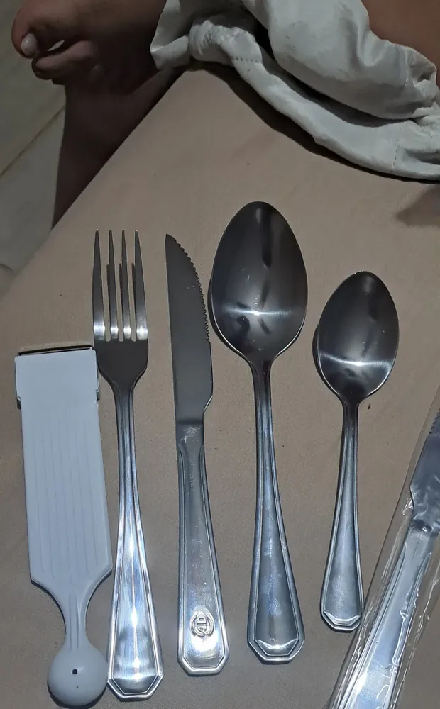 Faqueiro Jogo De Talheres 24 Peças De Aço Inox - Imagem 3