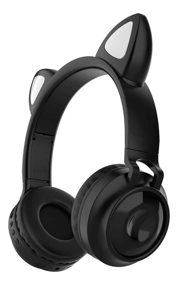 Auriculares Con Orejas De Gato Auriculares Inalámbricos Con Oreja De Gato Plegable Con Luz | Mercado Libre