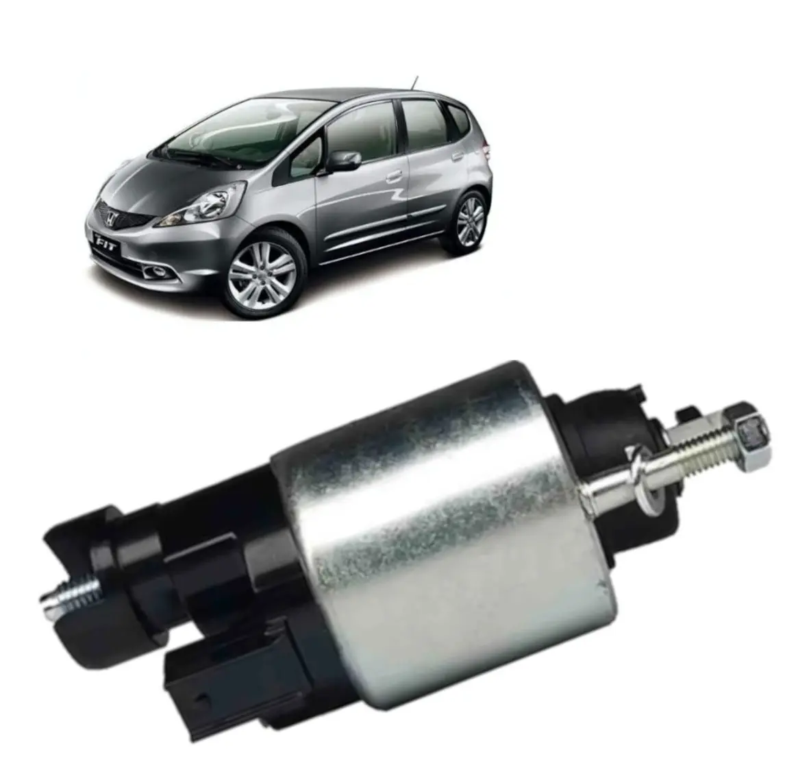 Automático Motor De Partida Honda Fit 2007 A 2009 - Zm7705