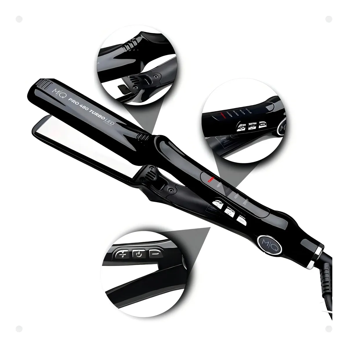 Prancha Mq Pro 480 Turbo Led Titanium - Imagem 4