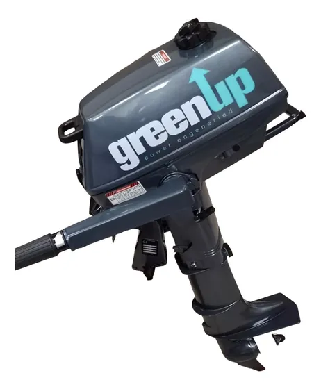 Motor Fuera De Borda Green Up 3.5 Hp Dos Tiempos Powertec