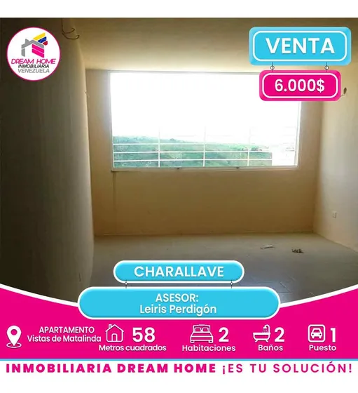 Apartamento En Venta Vistas De Matalinda-charallave