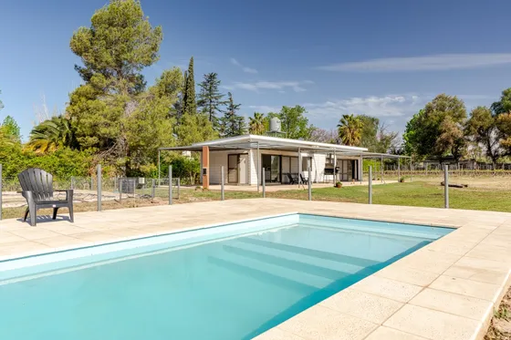 Alq. Temporal Cabaña V. Panorámica Viñedos Piscina Mendoza 
