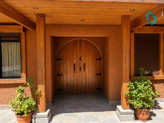 Casa De Categoría En Pirque + Parcela Productiva