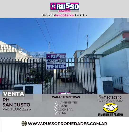 Venta Ph 4 Ambientes San Justo