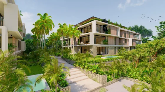 Departamento En Playa Del Carmen, Bakaba, Complejo Residencial Y Turístico