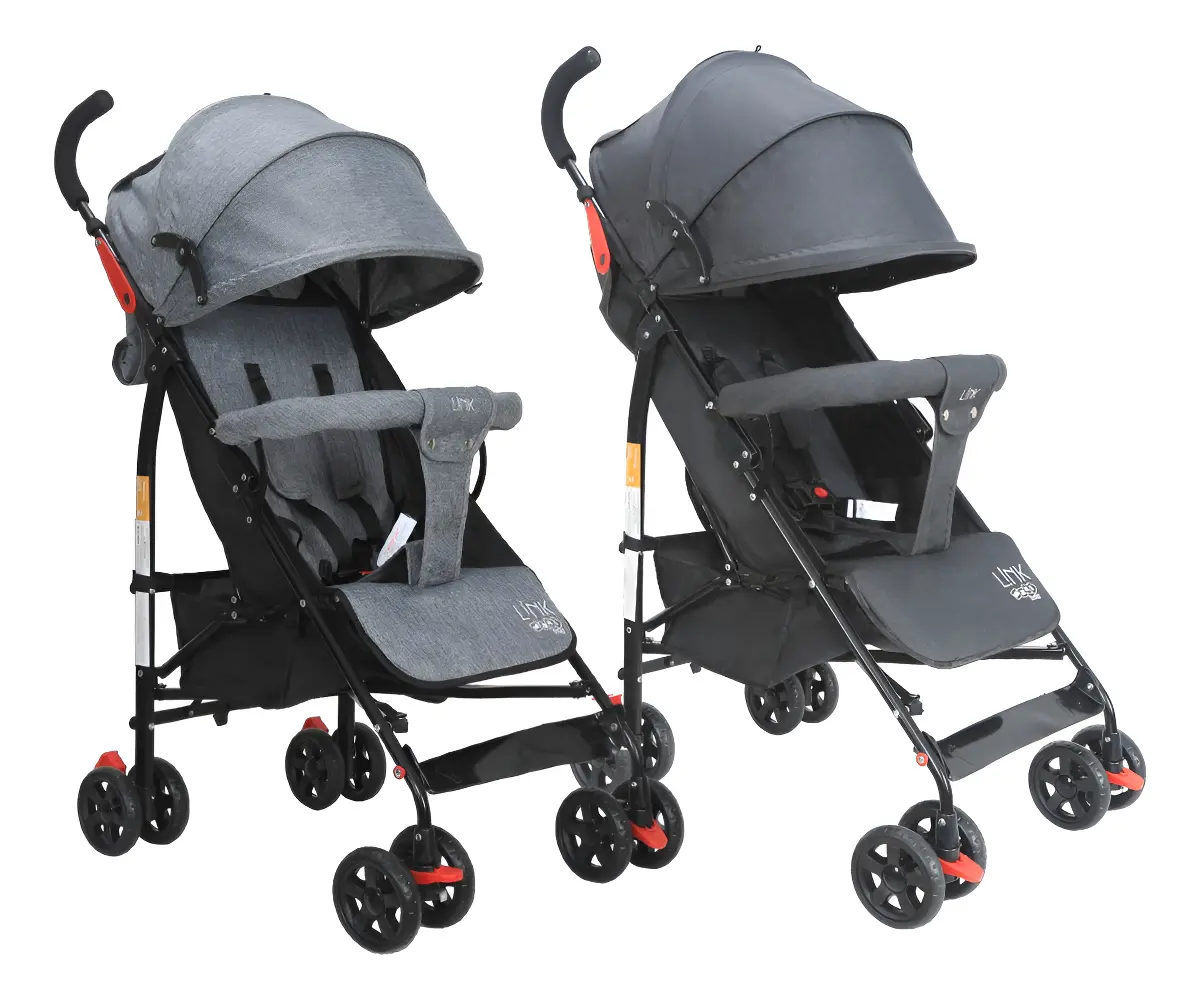 Carrinho De Bebê Guarda Chuva Modo Berço Link Maxi Baby