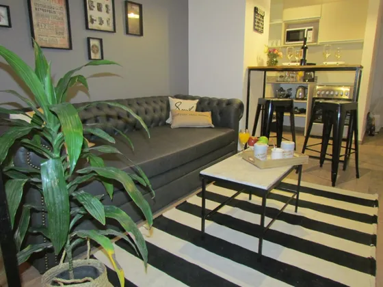 Alquiler Monoambiente Amoblado Con Balcón Amenities- Recoleta