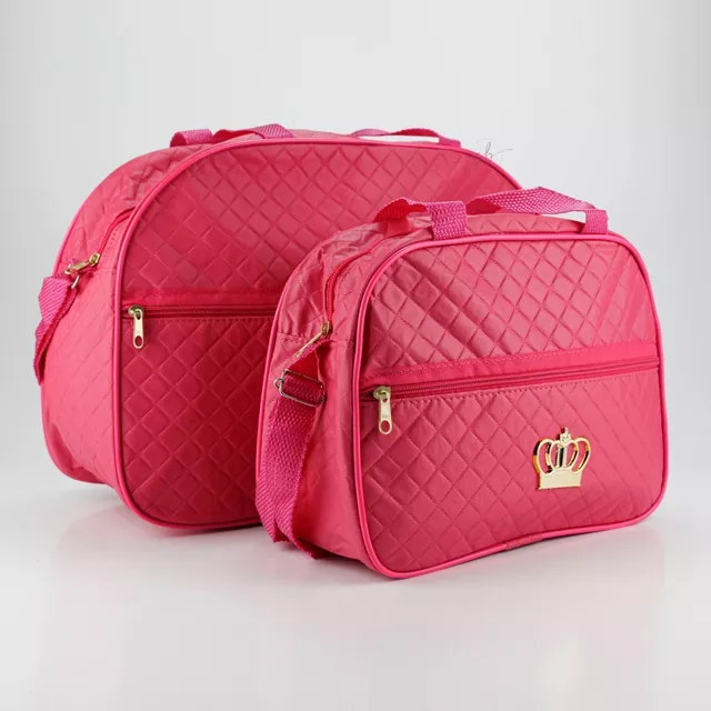 Bolsa Mala Maternidade Pirulitando Essencial Rosa