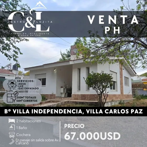 Venta Ph 2 Dormitorios + Cochera En Villa Independencia 