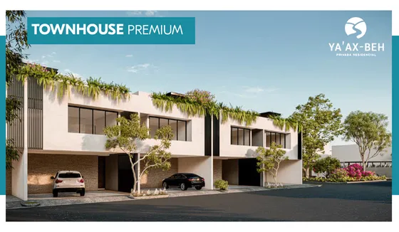 Townhouse En Venta En Privada Ya'ax-beh En Conkal
