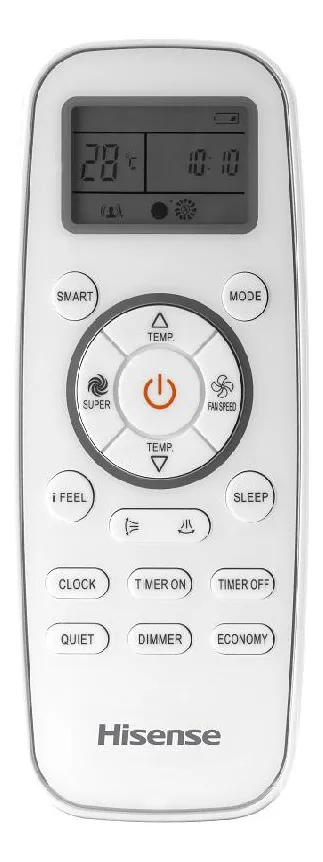 Ar Condicionado Hisense Hw 12000b F Inverter Monofásico 220 Cor Branco - Imagem 3