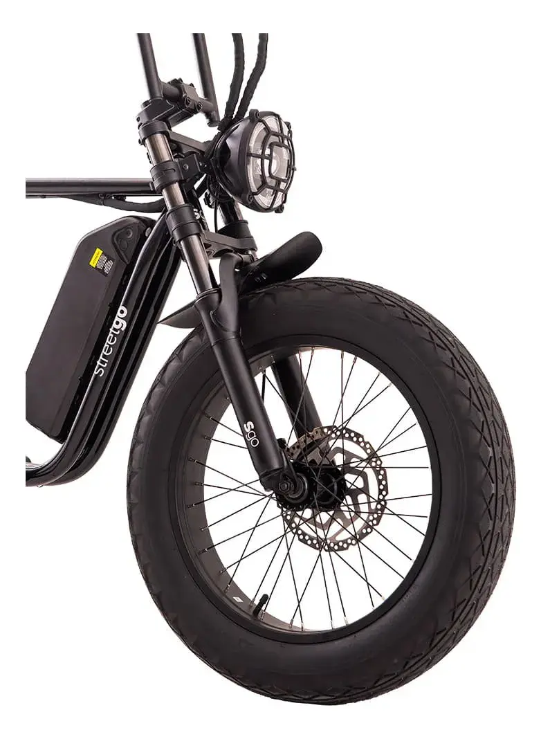 Bicicleta Elétrica Streetgo S12 750w Alumínio 48v 32km/h 15ah Freios Hidráulicos Preto — foto 4 de 6