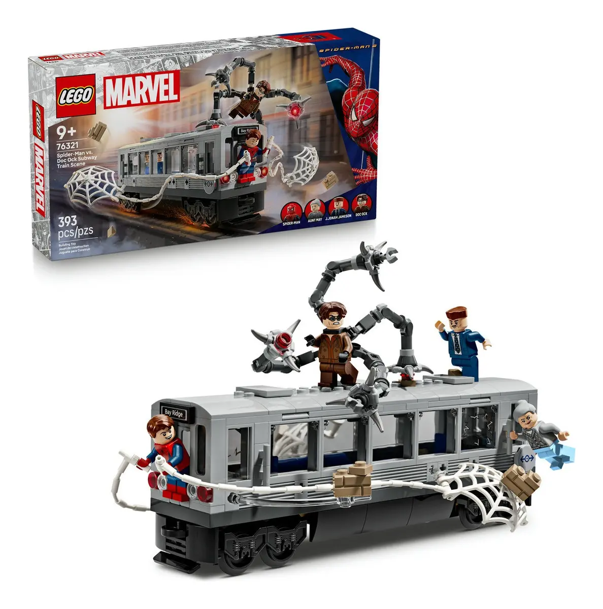 Spider-Man vs. Doc Ock Subway Train Scene