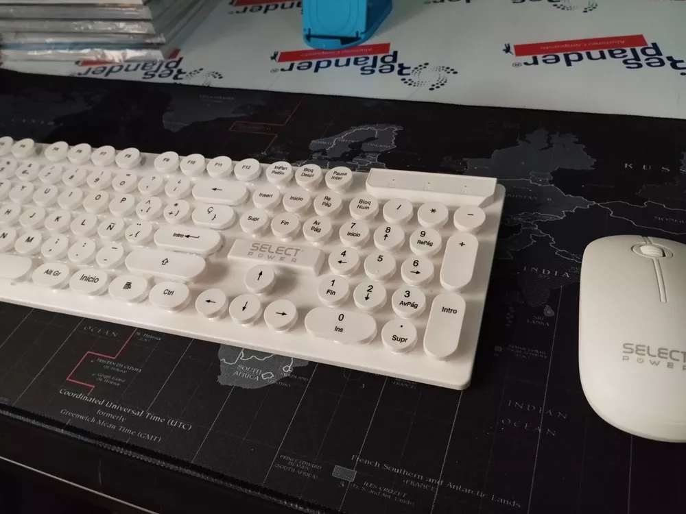 Teclado Retro Multimedia Select Power RETROKEY-SPN