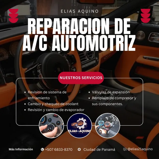 Reparación Aire Acondicionado Automotriz Y Sus Componentes