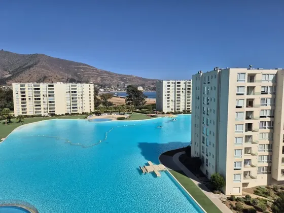 Excelente Departamento De 3d2b, A Pasos De La Arena, Papudo