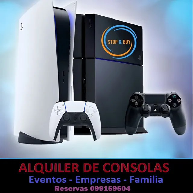Alquiler Consola Ps4 Ps5 Xbox Nintendo Play Fifa 25 Eventos