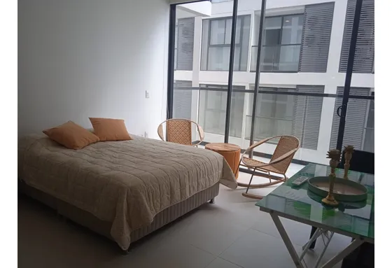 Venta Apartamento Amoblado Una Alcoba Para Estrenar En Pozos Colorados