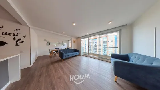 Apartamento En Normandia. 2 Habitaciones, 82 M², Id: 111480