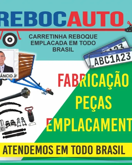 A Gente Emplaca Sua Carretinha Reboque Em. Todo Brasil 