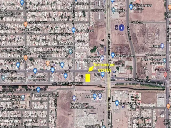 Se Vende Terreno En Col. Faustino Felix.