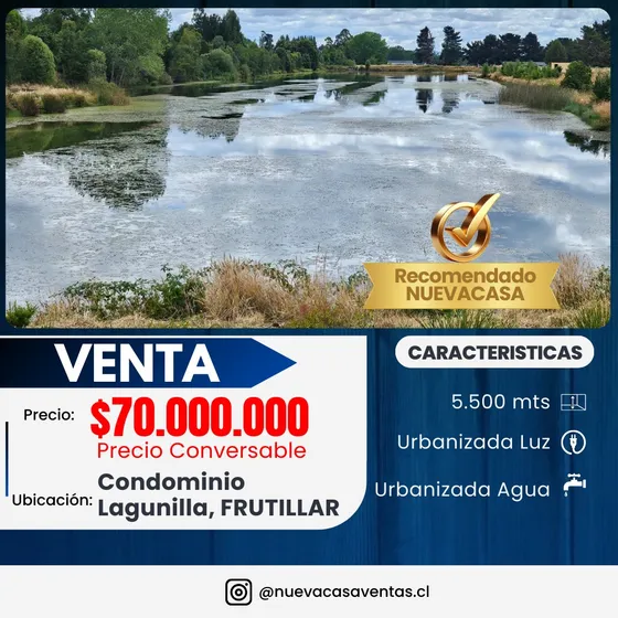 Parcela 203 En Lagunita De Frutillar  $70.000.000