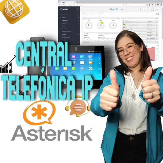 Central Teléfonica Voip (asterisk, Issabel, Elastix)