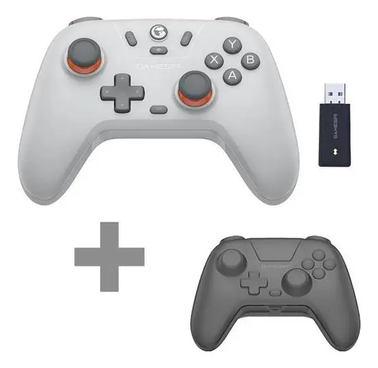 Controle Gamesir T4 Nova Lite Sem Fio Para Pc Switch Android Ios Steam Hall Effect Cor Cinza