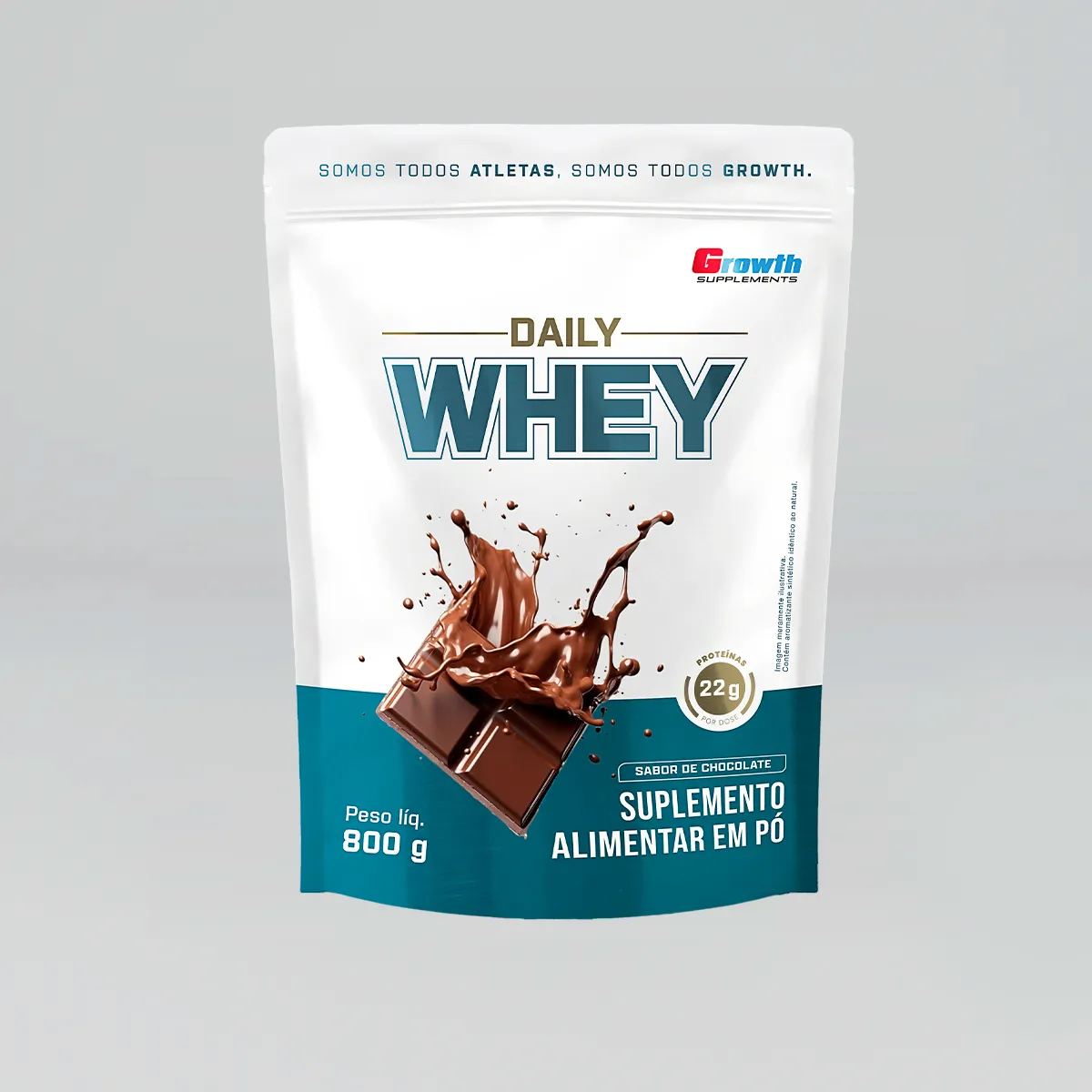 Daily Whey Protein 800g Growth Supplements