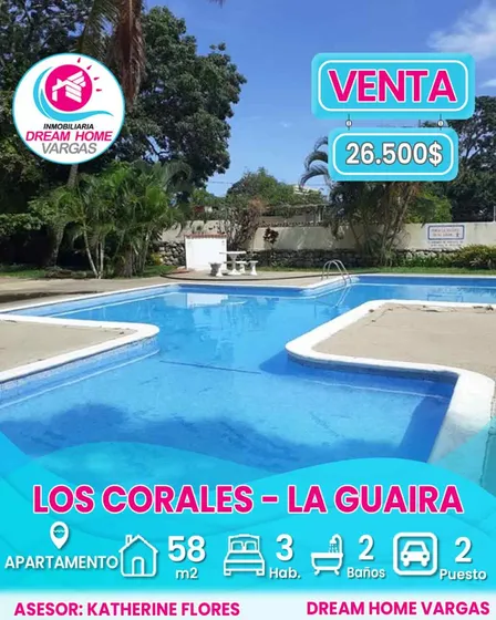Apartamento En Venta  Los Corales  La Guaira 