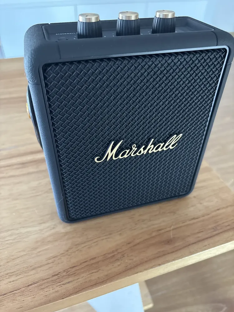 Alto-falante Marshall Stockwell II portátil com bluetooth