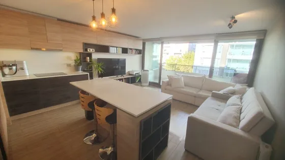Moderno Y Funcional, Edificio Con Full Amenities,metro Ñuñoa