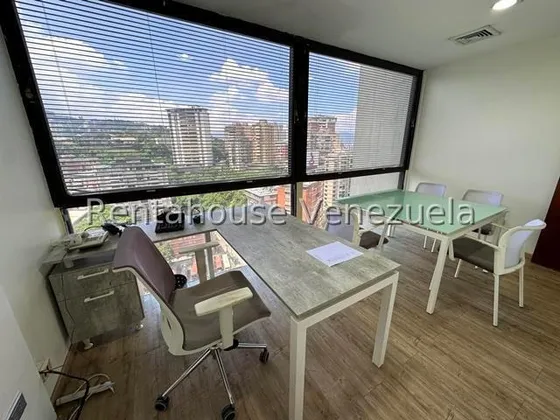 Excelente Oficina Amoblada En Colinas De Bello Monte  -  25-6022  -  Jca