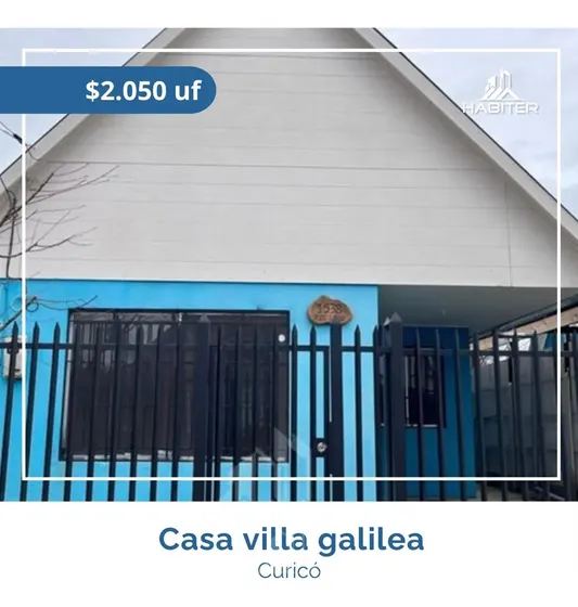 Casa En Venta De 2 Dorm. En Curicó (37390)