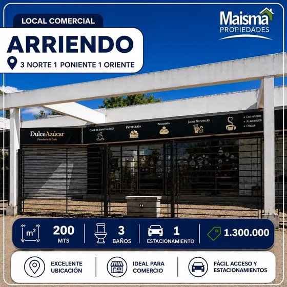 Local Comercial En Arriendo En Talca