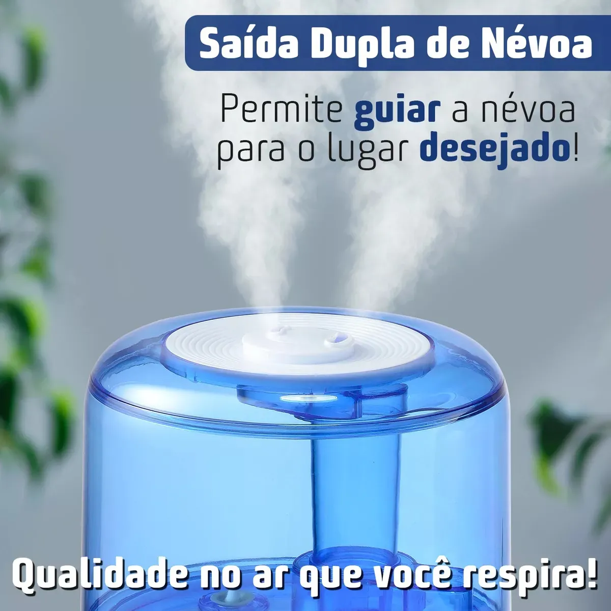 Umidificador Ultrassonico De Ambiente Bivolt 3 Litros - Imagem 2
