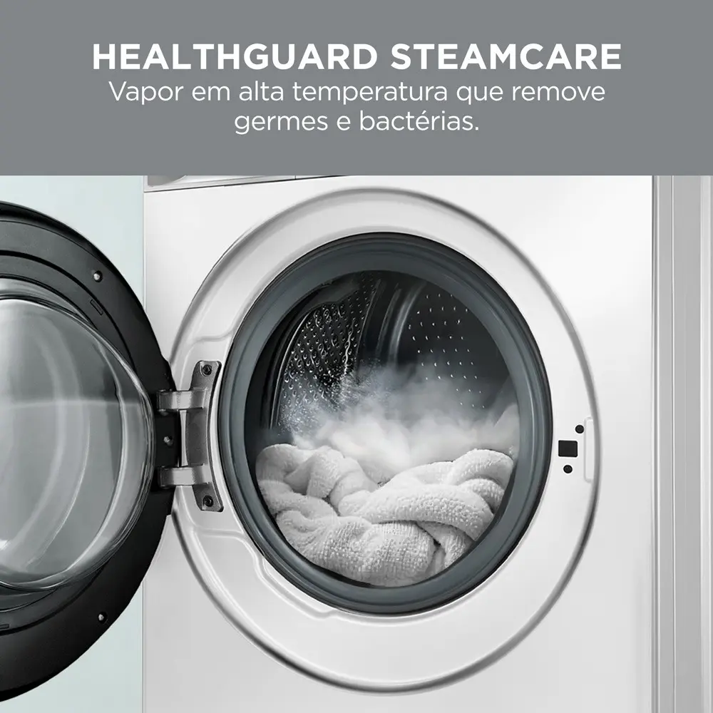 Lava E Seca 11kg Branca Slim Conectada Midea Branco - Imagem 3