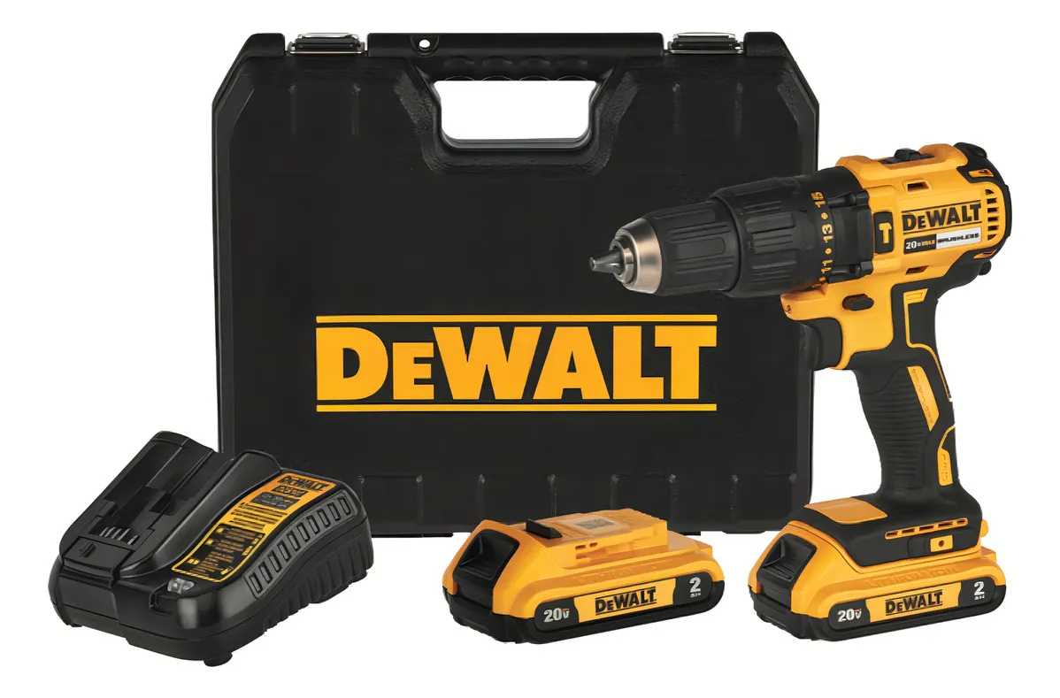Melhor furadeira de impacto sem fio Dewalt DCD776C2 potente]