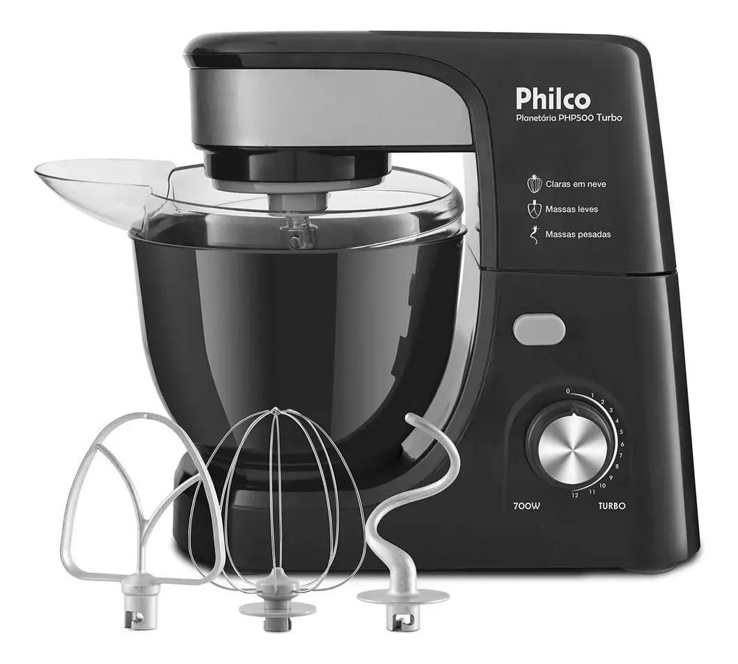 Philco PHP500 Turbo Batedeira Planetária 700W 220V