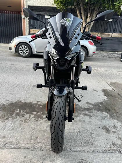 Pulsar N250 2024 Fi Sliders Negros Tiene Cúpula (no Se Perfo