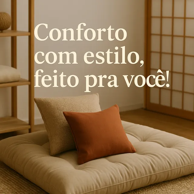 Almofadas Decorativas E Futons