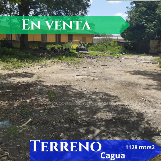 Terreno En Venta Centro De Cagua 1070 Mtrs 