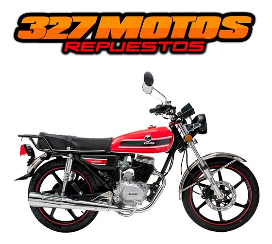 Zanella Sapucai Full 125 Cc Roja 100% Financiada