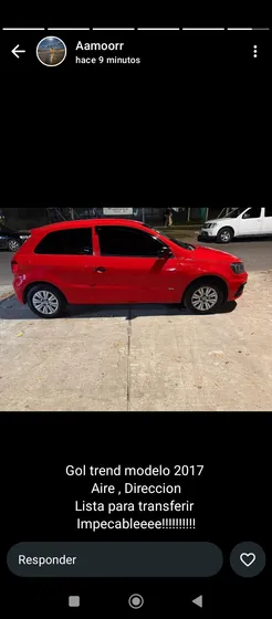 Volkswagen Gol Trend 1.6 Pack I 101cv 3p