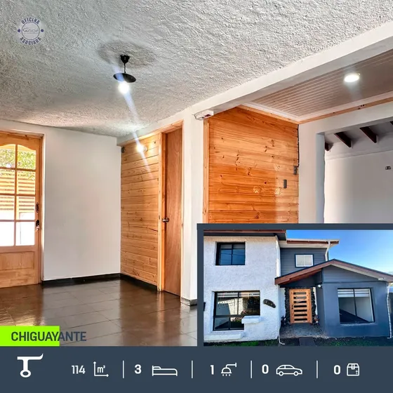 Casa En Venta De 3 Dorm. En Villa El Canelo, Chiguayante